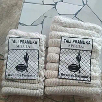 PROMO 2026 tali serat pramuka 10 biji / tali pionering pramuka (TEKUK)
