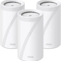 TP-Link tri-band WiFi 7 be22000 whole home mesh system (Deco be85) | 12-stream 22 Gbps | 2 × 10g 2 × 2.5G ports wired backhaul,