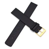 18mm Screwing Genuine Leather Watch Strap Replacement for Skagen