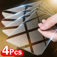 4PCS Tempered Glass for Poco F5 Pro F4 GT F3 M3 M4 M5 M5S Screen Protector for Xiaomi Poco X5 Pro X4 GT X3 NFC F4 F5 Glass