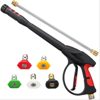 High pressure washer water gun kit sandblasting gun car wash gun high car washer car cleaning tool M22-14mm male