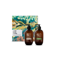 【茶籽堂】迎豐果版畫禮盒-飯店經典(桑白皮洗髮露330mL+荷葉沐浴露330mL/送禮推薦/生日/情人/長輩/喬遷)