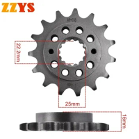 525 15T 15 Tooth Front Sprocket Gear Staring Wheel Cam For Ducati 950 Multistrada SW 19 950 Multistrada S Spoked 2019 2020 2021