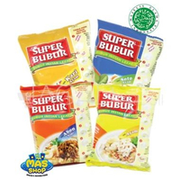 Super Bubur 45 gr Bubur Instan Lezat Bubur Ayam Bubur Abon Single Buryam mayora mang dudung ecer bre