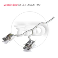 HMD Stainless Steel Exhaust System Performance Catback For Mercedes Benz SLK Class SLK200 SLK280 SLK300 SLK350 Car Muffler
