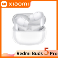 Xiaomi Redmi Buds 5 Pro 52dB Active Noise Cancellation Bluetooth 5.3 True Wireless Earphone Hi-Fi Sound Quality Headset