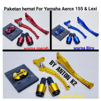 COD - JALU STANG/BANDUL STANG VARIASI COVER STANG MOTOR AEROX 155-LEXI