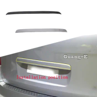 For Hyundai Starex H-1 H1 2018 2019 2020 2021 2022 Car Rear Door License Tailgate Bumper Frame Plate Trim Lamp Trunk Stick 1PCs