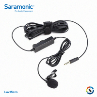 【Saramonic 楓笛】LavMicro 全向性電容式領夾式麥克風(勝興公司貨)