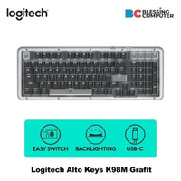 Keyboard Wireless Logitech Alto Keys K98M Grafit 920-013584