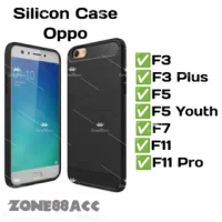 Softcase For OPPO F3 F3 Plus F5 F5 youth F7 F11 F11 pro  Carbon Fiber Case Silicon Casing Ipaky
