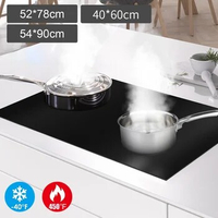 Induction Cooker Cover Silicone Induction Cooker Mat Large Nonstick Electric Stove Cover Mat Stove Top Cover Pad Kitchen Gadgets