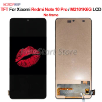 TFT For Xiaomi Redmi Note 10 Pro LCD Display Touch Screen Digitizer Assembly For Redmi Note 10 Pro M2101K6G lcd Replacement Part