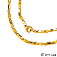 Jove gold 自在黃金項鍊(約10.30錢)(約2尺/60cm)