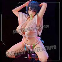 18cm NSFW Eighteen Original Character Saitou Naoko 1/7 Sexy Girl PVC Action Figure Toy Adults Collection Model hentai Doll gifts