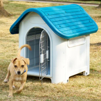Outdoor Dog House for Small Dogs Large Kennel Rain-Proof Sunshade House Dog Cage Independent Pet Villa Dog Accessories