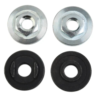 4pcs Angle Grinder Inner Outer Flange Nut Set For Type 100 Angle Grinder Pressure Plate Cover Hexagon Nut Fitting Tool Adapter