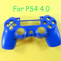1pc JDS-040 For PlayStation 4 top case shell Front cover Faceplate replace with soft touch finish For PS4 games Controller