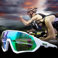 Kapvoe brand photochromic sports cycling glasses riding running fishing UV400 men women road bike goggles cycling sunglasses
