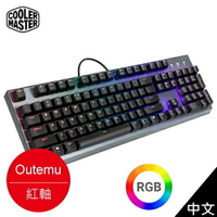 【CoolerMaster 酷碼】CK350 機械式 RGB 電競鍵盤 紅軸/中刻【三井3C】