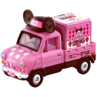 真愛日本 TOMY車 特仕車 米妮 白情人節 草莓牛奶糖車 TOMICA TAKARATOMY 玩具 4904810146407