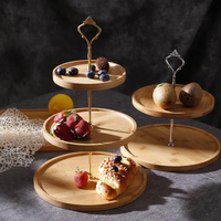 三層水果盤創意現代客廳家用多雙層下午茶餐具糖果零食蛋糕點心架