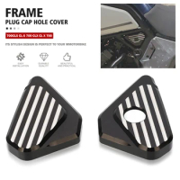 Motorcycle Frame Hole Cover Caps Plug Decorative Frame Cap FOR CFMOTO 700CLX CL-X 700 CLX700 2020-20