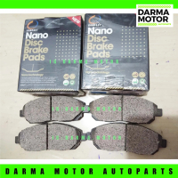 BRAKE PAD BELAKANG GALANT V6 LELE V624 HIU ESTI MITSUBISHI