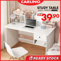 CARLINO: FLORIDA Luxury Writing Table with Drawers with lock  /meja belajar / Study Table Wood