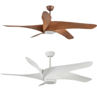 Energy saving fan pure copper motor AC DC motor with Led ceiling fan light
