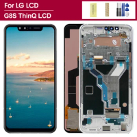6.21"Display For LG G8s ThinQ LCD Touch Screen Digitizer Assembly For LG G8s Display Replacement G8 S LMG810 LM-G810 LMG810EAW