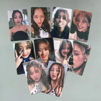 10Pcs/Set KPOP TWICE Photocards Jihyo Solo Album ZONE LOMO Cards Park Ji Hyo Postcard Fans Gift For Student Collection