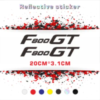 8Inch Reflective Sticker Decal Motorcycle Car Sticker Wheels Fairing Helmet Sticker Decal For F800GT 2023