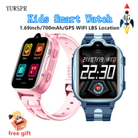 4G Kids Smart Phone Watch 1.69" GPS Wifi LBS Location Listening Baby SOS Video Call Fashion SIM Phone Watch for Children K15