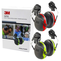 【3M】工程安全帽插式耳罩 X4P3E/X3P3E(兩色可選/僅適用X5000VX . H700SFV系列有插槽孔)