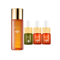 【Jenduoste 珍朵絲特】龍血求麗化妝水120ml+精華液5ml*2入+苦杏仁酸5ml*1入(強保濕雙效保養組)