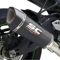 SC Project Slip On SC1-R Muffler Knalpot Motor Kawasaki ZX10R-RR '21 Carbon