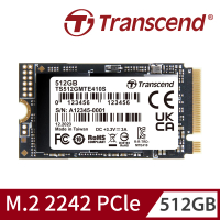 Transcend 創見 MTE410S 512GB M.2 2242 PCIe Gen4x4 SSD固態硬碟(TS512GMTE410S)