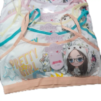 Breitex Miniset Busa Anak Gadis Bongkar Pasang BB 25-40kg Bahan Katun Halus Warna Random