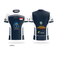 เสื้อยืด Republic of Gamers PUBG: Battlegrounds สไตล์โดดเด่น สีสันสดใส ดีไซน์ 3 มิติ เทคโนโลยีอีสปอร