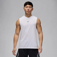 【NIKE 耐吉】運動背心 男 喬丹 慢跑 訓練 AS M J DF SPRT SLVLS TOP 白 FN5857-100