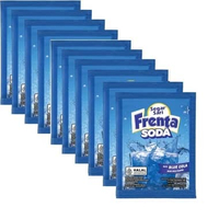 Minuman Serbuk Frenta Soda Renceng Sarsaparilla Bubble Gum Fruit Punch Orange Blackcurrant Blue Cola