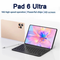 New Product Tablet PC Global Edition Pad 6 Ultra 10.2-inch HD Screen Android 13 Snpdragn 8+ 5GWIFI Bluetooth 16G 1TB SSD Tablet