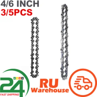 4 Inch 6 Inch Mini Steel Chainsaw Chain Electric Chainsaws Replacement Power Tool Accessories