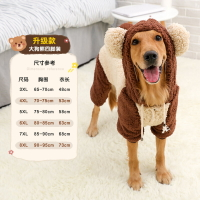 狗狗衣服 大型犬衣服 寵物衣服 狗狗衣服冬季冬天秋季金毛中大型犬拉布拉多邊牧薩摩耶寵物狗服裝『xy17012』