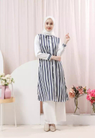 EPC Eddy P Chandra EPC Tunik Zoey - Navy Stripe