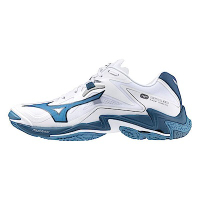 Mizuno Wave Lightning Z8 [V1GA240021] 男 排球鞋 訓練 包覆 止滑 緩震 白藍