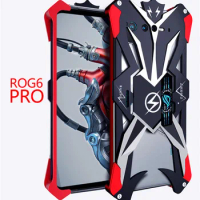 For Asus ROG Phone 6 Pro Zimon Luxury New Thor Heavy Duty Armor Metal Aluminum Phone Case For Asus R