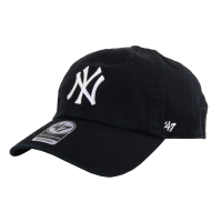【NEW ERA】洋基白色NY繡線中性棒球帽(黑)