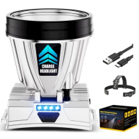 �Senter Kepala Super Terang 50W FULL / Senter Kepala Litium 18650 2Pcs Awet779